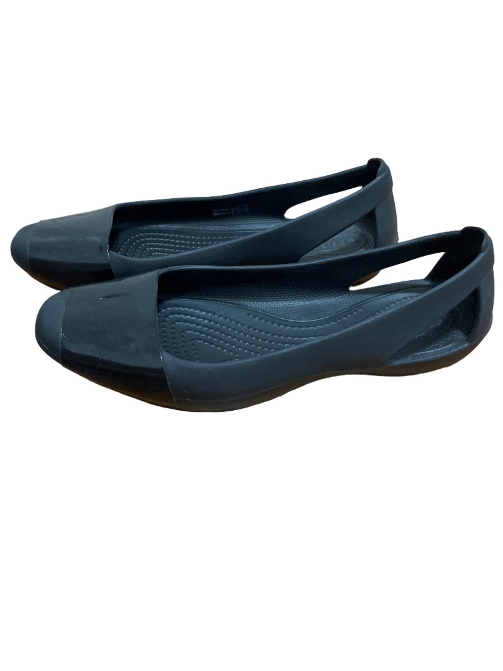 Crocs Women’s Size 6 Black Mary Jane Comfort Slip On Shoes